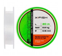Флюорокарбон X-Fish FCoated 20m 0.16mm 2.8kg (1917.01.41)