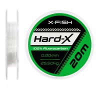Флюорокарбон X-Fish Hard-X 20m (clear) 0.80mm 25.50kg (1917.03.95)