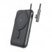 Батарея універсальна Choetech Magnetic Wireless 10000mAh 20W, PD, Qi-15W, USB-C In/Out, build-in cabel, Black (B735-CCBK)