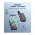Батарея універсальна Choetech Magnetic Wireless 10000mAh 20W, PD, Qi-15W, USB-C In/Out, build-in cabel, Black (B735-CCBK)