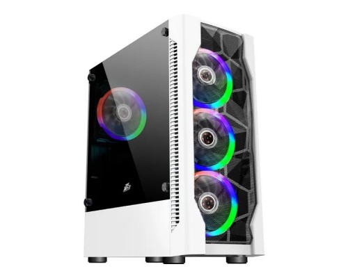 Корпус 1stPlayer D4-WH-4F1-W