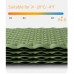 Туристичний килимок Naturehike CNK2450WS014 196х64х8 см зелений (6976023926778)