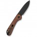 Ніж Civivi Elementum Slip Joint, Guibourtia Wood, Darkwash (C18062AJ-3)