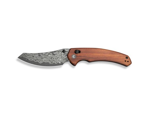 Ніж Civivi Sixgill, Guibourtia Wood, Damascus (C24050-DS1)
