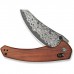 Ніж Civivi Sixgill, Guibourtia Wood, Damascus (C24050-DS1)