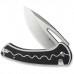 Ніж Sencut Squiggy, White/Black G10, Satin (S24082A-1)