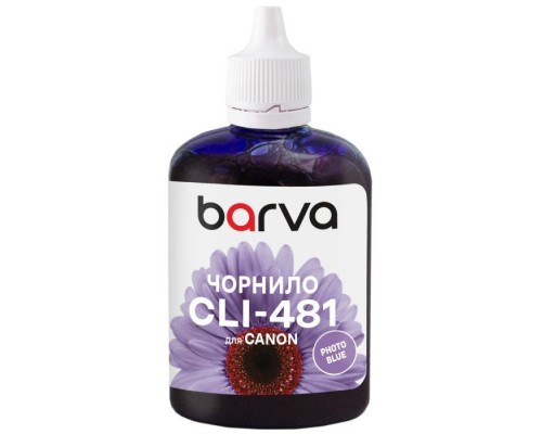 Чорнило Barva Canon CLI-481 100ml PB, water-soluble (C481-985)