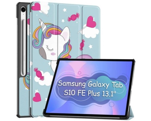 Чохол до планшета BeCover Smart Case Samsung Galaxy Tab S10 FE Plus (SM-X620/SM-X626) 13.1" Unicorn (713388)