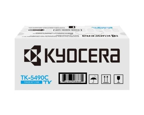 Тонер-картридж Kyocera TK-5490C, 2.4K (1T0C22CNL1)