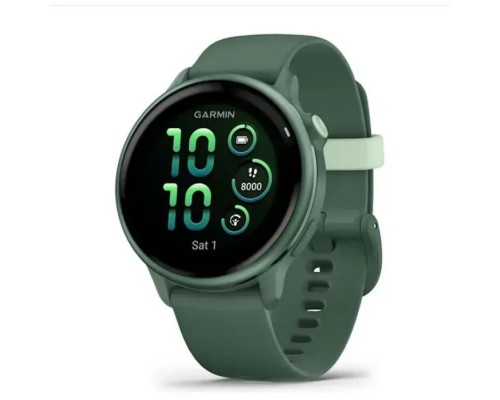 Смарт-годинник Garmin vivoactive 6, Jasper Green/J. Green Metallic, GPS смарт-годи (010-02985-02)