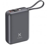 Батарея універсальна Vinga 20000 mAh 45W Display Cable (VPBB2045C)