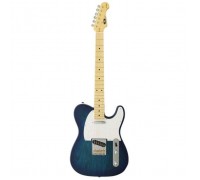 Електрогітара FGN Neo Classic See-Thru Blue Burst (NTE100MAH-SBB)