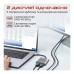 Перехідник USB-C to 2xHDMI 4K Promate (medialink-h2.grey)