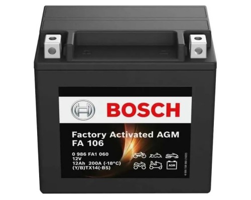 Акумулятор автомобільний Bosch 0 986 FA1 060