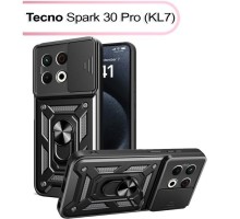 Чохол до мобільного телефона BeCover Military Tecno Spark 30 Pro (KL7) Black (713542)