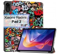 Чохол до планшета BeCover Smart Xiaomi Redmi Pad 2 11.0" Graffiti (713648)
