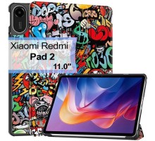 Чохол до планшета BeCover Smart Xiaomi Redmi Pad 2 11.0" Graffiti (713648)