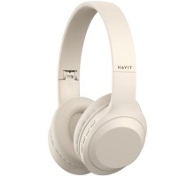 Навушники Havit HV-H628BT Beige (6939119064525)