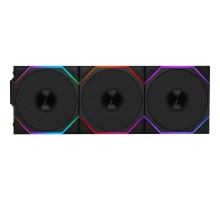 Кулер до корпусу Lian Li Uni Fan TL WIRELESS 120-3, Black (G99.12TL1W3B.00)