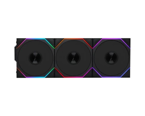 Кулер до корпусу Lian Li Uni Fan TL WIRELESS 120-3, Black (G99.12TL1W3B.00)