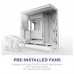 Корпус для ПК NZXT H9 Flow Dual-Chamber All White (CM-H92FW-01)