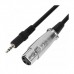 Мікрофон Media-Tech XLR USB Black (MT397K)