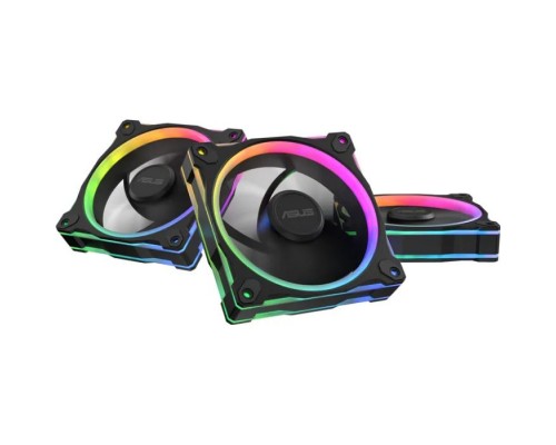 Кулер до корпусу ASUS PRIME MR120 REVERSE ARGB BLACK 3IN1 (90DA00L0-B09020)