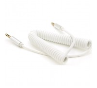 Кабель мультимедійний 3.5mm M to 3.5mm M 1.5m 90° corner white Voltronic (YT-AUXSGJ(M)/(M)-1.5-W)
