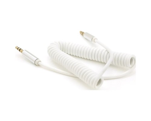 Кабель мультимедійний 3.5mm M to 3.5mm M 1.5m 90° corner white Voltronic (YT-AUXSGJ(M)/(M)-1.5-W)