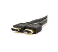 Кабель мультимедійний HDMI M to HDMI M 0.3m V1.4 black Merlion (YT-HDMI(M)/(M)HS-0.3m)