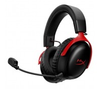 Навушники HyperX Cloud III S Wireless/USB-A/USB-C Black/Red (A59Z0AA)