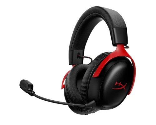 Навушники HyperX Cloud III S Wireless/USB-A/USB-C Black/Red (A59Z0AA)