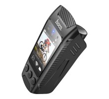 Відеореєстратор HOCO DV104 4K Riding recorder Black (6942007646000)