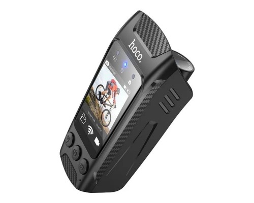 Відеореєстратор HOCO DV104 4K Riding recorder Black (6942007646000)