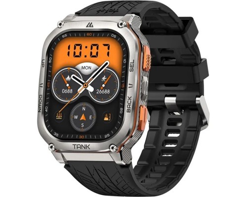 Смарт-годинник KOSPET Tank M3 ULTRA SILVER (6974958250715)