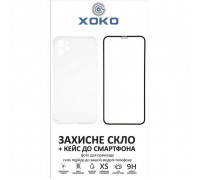 Чохол до мобільного телефона XoKo Ultra Thin Proof + Glass Full Cover Ultra-Thin iPhone 14 Plus Black (XK-CS-ULT-AP-IP14PL)