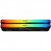 Модуль пам'яті для комп'ютера DDR4 32GB (2x16GB) 3200 MHz Beast RGB Black Kingston Fury (ex.HyperX) (KF432C16BB12AK2/32WP)