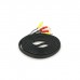 Кабель мультимедійний 3xRCA M to 3xRCA M 5.0m black Voltronic (YT-3хRCA(M)/3хRCA(M)-5.0G)