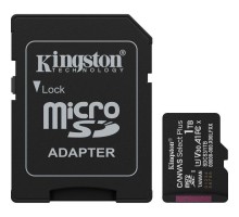 Карта пам'яті Kingston 1TB microSDXC class 10 UHS-I U3 V30 A1 Canvas Select Plus (SDCS3/1TB)