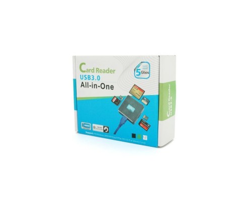 Зчитувач флеш-карт Voltronic USB 3.0 to SD/MMC/MS/TF/M2 white (HDH-939W/08625)