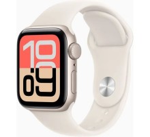 Смарт-годинник Apple Watch SE 3 GPS 40mm Starlight Aluminium Case with Starlight Sport Band - S/M (MEH34RK/A)
