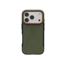 Чохол до мобільного телефона UAG iPhone 17 Pro Civilian MagSafe Olive/Orange (114545117297)