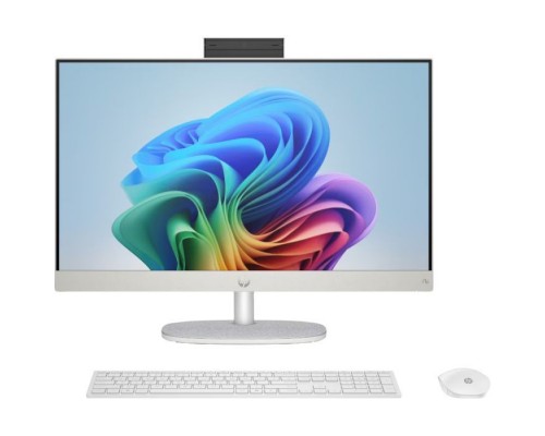 Комп'ютер HP AiO Desktop Next Gen AI 24-ct2005ua / Ryzen5 340 AI, 16, 512, WiFi, кл+м, Win11 (C31F5EA)