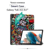 Чохол до планшета BeCover Smart Case Samsung Galaxy Tab A11 SM-X133/X135 8.7" Graffiti (713975)