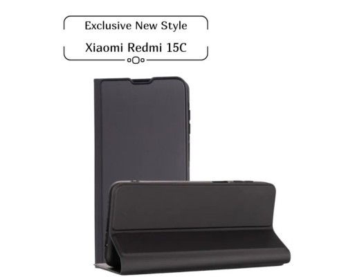 Чохол до мобільного телефона BeCover Exclusive New Style Xiaomi Redmi 15С 4G/5G Black (713918)