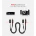 Кабель мультимедійний 2xRCA M to 2xRCA M 2.0m AV104 black Ugreen (10518)