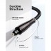 Кабель мультимедійний Optical Toslink 2.0m AV108 black Ugreen (10540)