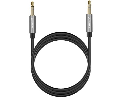 Кабель мультимедійний 3.5mm M to 3.5mm M 3.0m AV119 black Ugreen (10736)
