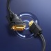 Кабель мультимедійний HDMI M to DVI M 1.0m HD106 black Ugreen (30116)