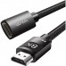 Кабель мультимедійний HDMI M to HDMI F 0.5m 8K HD151 black Ugreen (40400)